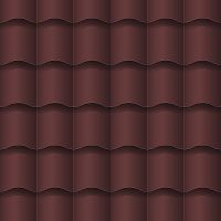 colonial-red Colonial Red permatile shed roof
